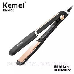 Выпрямитель для волос с регулируемой температурой Kemei KM-458