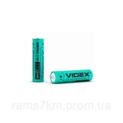 Аккумуляторная батарея Videx 2200мА/ч. 18650