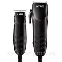 Машинка для стрижки волос беспроводная с триммером VGR V-023