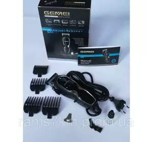 Машинка для стрижки волос проводная Gemei GM-817