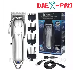 Профессиональная машинка для стрижки волос беспроводная Kemei KM-1755